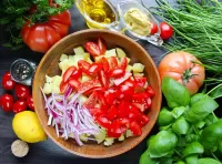 Quebra-cabeça Vegetable salad