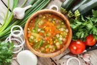 Quebra-cabeça Vegetable soup