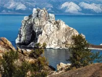 Quebra-cabeça Baikal lake