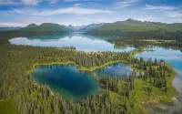 Jigsaw Puzzle Lakes of Alaska