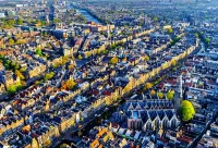 Puzzle Panorama Of Amsterdam