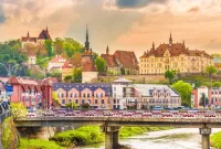 Jigsaw Puzzle Panorama of the old town