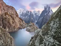 Puzzle Panorama of the mountains