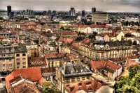 Jigsaw Puzzle Panorama of Zagreb