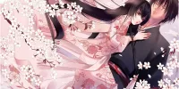 パズル Couple and sakura