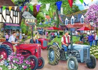 Yapboz Traktör parade