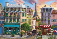 Jigsaw Puzzle Parisian street