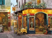 Puzzle Paris cafe