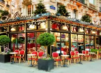 Пазл Парижское кафе