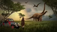 Пазл Парк динозавров