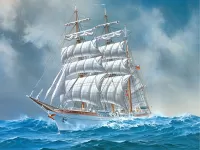 Puzzle sailboat