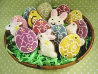 Jigsaw Puzzle Easter Gingerbreads