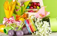 Jigsaw Puzzle Easter decorations