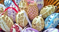Jigsaw Puzzle Easter decor