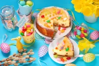 Jigsaw Puzzle Easter decoration
