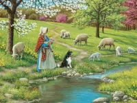 Пазл Пастушка