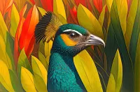パズル Peacock