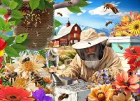 Jigsaw Puzzle Beekeeper