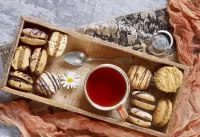 Jigsaw Puzzle Tea biscuits
