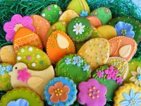 Jigsaw Puzzle Easter cookies