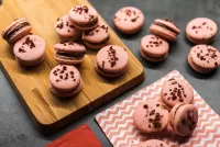 Puzzle Cookies with chocolate