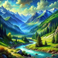 Jigsaw Puzzle Scenery