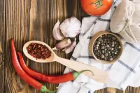 Quebra-cabeça Pepper and garlic