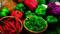 Bulmaca Peppers and herbs