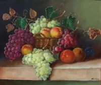 Слагалица Peaches and grapes