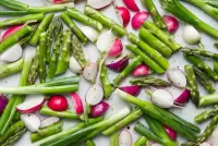 Puzzle Spring vegetables