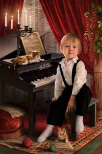 Jigsaw Puzzle Pianist