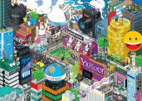 パズル Pixel city 2