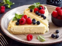 Puzzle Cottage cheese pie