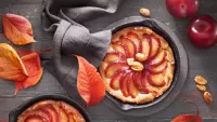 Puzzle Pie with apples