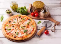 Jigsaw Puzzle pizza