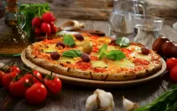 Zagadka Pizza with olives