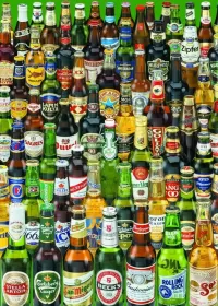 Jigsaw Puzzle Beer collage