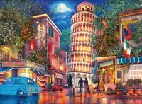 Jigsaw Puzzle leaning tower of pisa