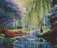 Jigsaw Puzzle Weeping willow