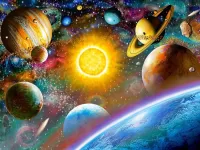 Jigsaw Puzzle Planets