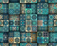 Quebra-cabeça Tile pattern