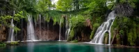 Bulmaca Plitvice waterfalls