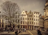Jigsaw Puzzle Square in Antwerp