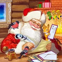 Rompecabezas Santa Claus mail
