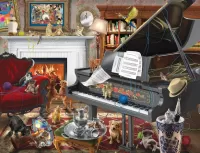 Jigsaw Puzzle To the sounds of the piano