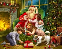 Jigsaw Puzzle Gifts from Santa Claus