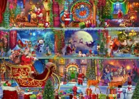 Jigsaw Puzzle Gifts from Santa Claus