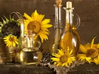 Jigsaw Puzzle Sunflower oil