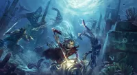 Rompecabezas Underwater battle