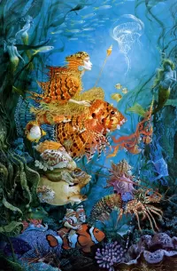 Quebra-cabeça Underwater kingdom